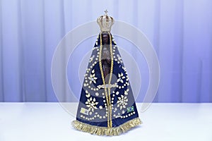 Statue of the image of Our Lady of Aparecida