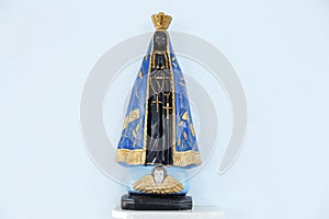 Statue of the image of Our Lady of Aparecida