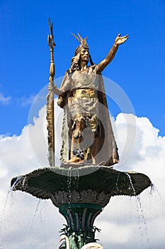 Statue of the Inca Pachacutec