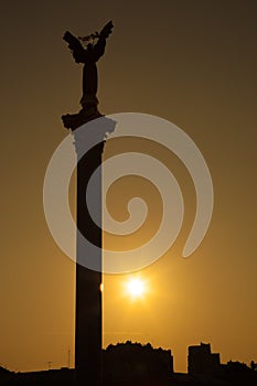 Statue of Independence in Maidan square, Kyiv