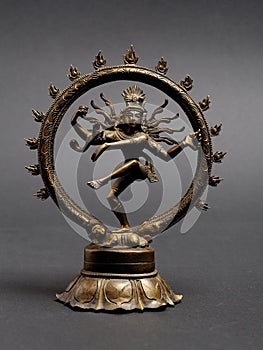 Statue of indian god dancing Shiva Nataraja