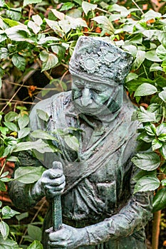 Statue inside the Butterfly House, Vienna, Austria