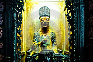 Statue at Jade Emperor Pagoda, Ho Chi Minh City, Vietnam