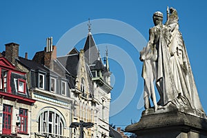 Statue of Jan Frans Willems in Gent