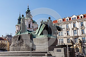 Statue of Jan Hus