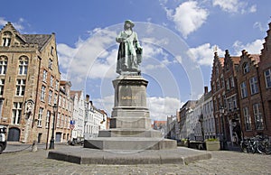 Statue of Jan van Eyck