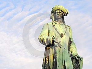 Statue of Jan van Eyck