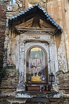 Statue of Jesus Christ in Corleone in Sicily, Italy