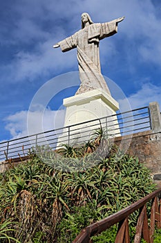 Statue of Jesus Christ at Garajau in Funchal