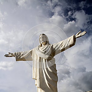 Statue of Jesus Christ in Peru