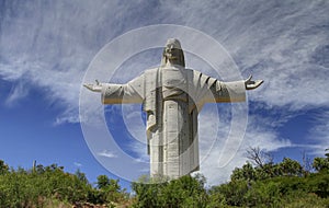 Statue of Jesus, Cochabamba, Bolivia photo