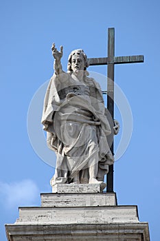 Statue of Jesus in Saint John Lateran Basilica