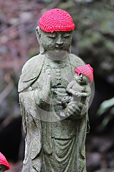 statue of a jizo - japan