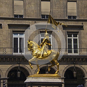 Statue of Joan of Arc Paris