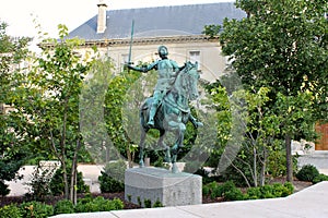 Statue of Joan of Arc, Reims, France