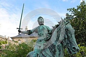 Statue of Joan of Arc, Reims, France