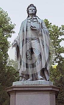 Statue of Johann Christoph Friedrich von Schiller photo