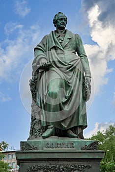 Statue of Johann Wolfgang von Goethe