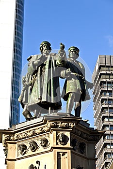 Statue of Johannes Gutenberg,