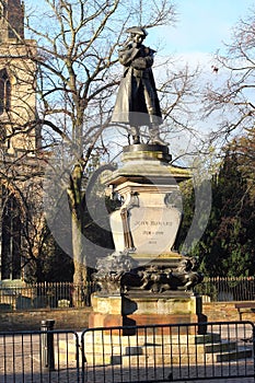 Statue of John Howard, prison reformer. photo