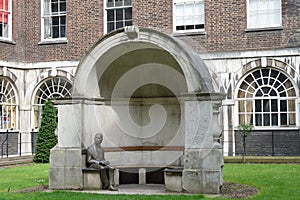 Statue of John Keats