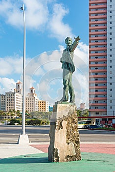 Statue of Jose Marti in Havana