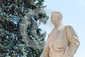 Statue of Joseph Stalin at Stalin Museum in Gori, Shida Kartli, Georgia. Gori is birth town of Joseph Stalin