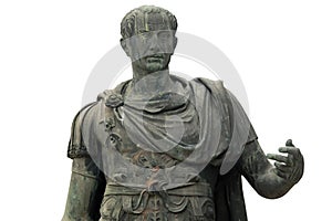 statue of Julius Caesar Dictator of the Roman Republic