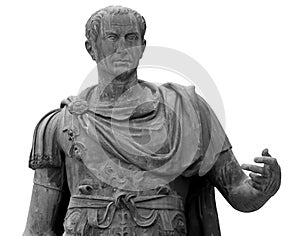 statue of Julius Caesar in Rome