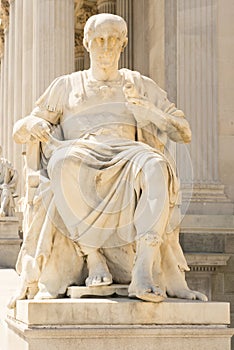 Statue of Julius Caesar, Vienna, Austria