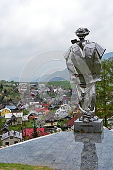 Statue of Juraj Janosik - Terchova, Slovakia
