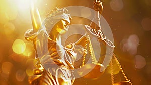 The Statue of Justice.AI generated image