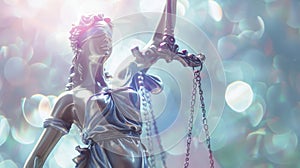 The Statue of Justice.AI generated image