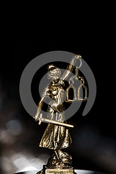 Statue of justice, Law concept,