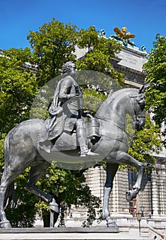 Statue of Kaiser Franz I. Stephan von Lothringen in Vienna, Austria