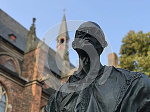 Statue from Karl Leisner a Roman Catholic priest