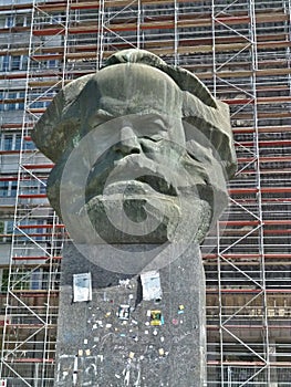 Statue of Karl-Marx