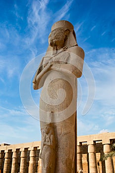 Statue in Karnak Temple Egyptia