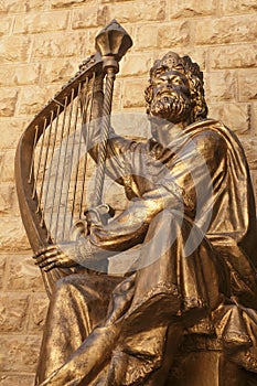 Statue of King David, Jerusalem, Israel