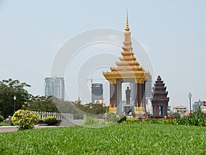 Statue of King Father Norodom Sihanouk