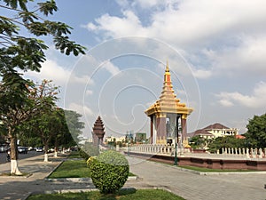 Statue of King Father Norodom Sihanouk