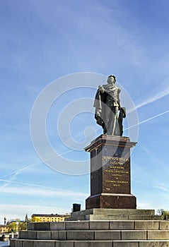 Statue of king Gustav III, Stockholm photo