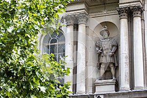 King Henry VIII Statue in London photo