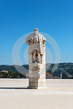 Statue of King Joao III of Portugal, Coimbra (Portugal) photo