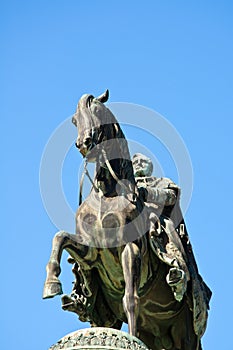 Statue King John of Saxony photo