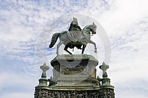 Statue King John of Saxony (Dresden, Germany)