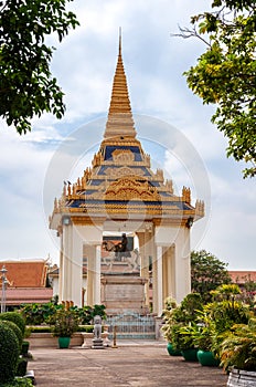 Statue of King Norodom in Phnom Penh photo