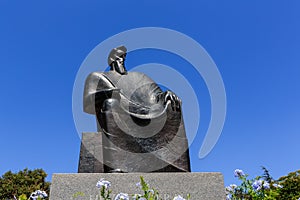 Statue of King Petar Kresimir in Sibenik