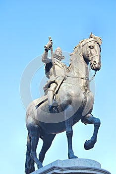 Statue of King Philips III, Plaza Mayor, Madrid