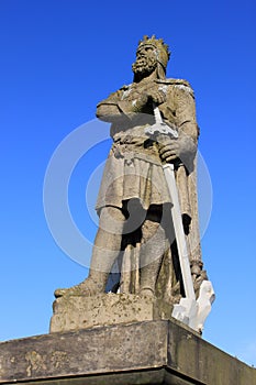 Statue of King Robert the Bruce, Stirling castle